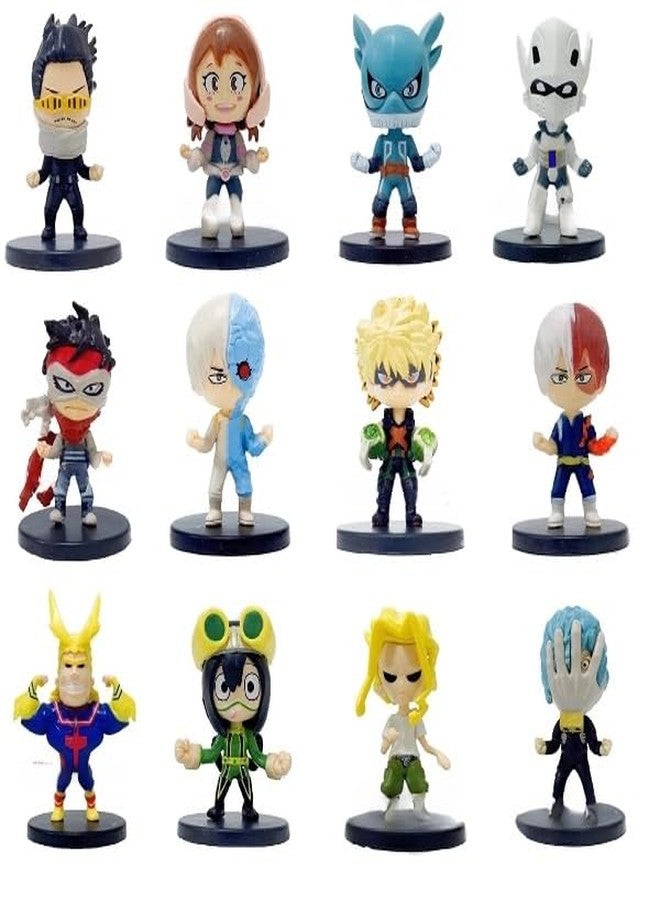 Trunkin MHA My Hero Academia Set B Action Figure 12 Pcs Set Izuku Midoriya Bakugou Katsuki Ochaco Uraraka All Might Figurine Model Toy Figures - Image 1